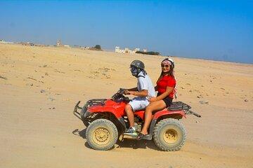 From Hurghada 3 Hours Safari by Quad Bike and Camel ride