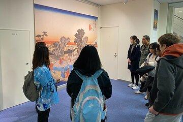 Ukiyo-e Viewing and Kiriko Glass Making Edo Culture Tour