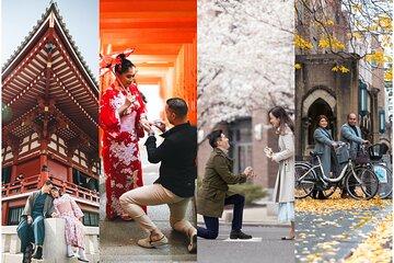 Tokyo Private Couples or Proposal Photoshoot Experience