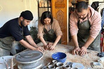 Tashkent Wine Tasting and Ceramics Workshop Experience