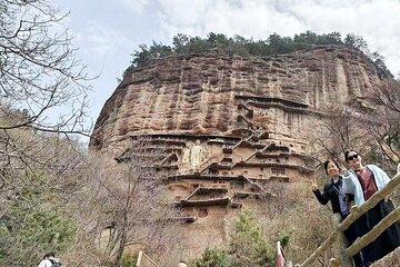 Xi'an Private Bullet Train Trip to Maiji Grottoes and Fuxi Temple
