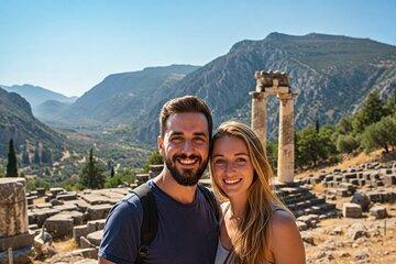 Athens to Delphi and Galaxidi Private Tour with Pro Photography