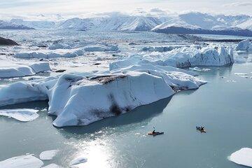 All day Knik Glacier Kayaking tour