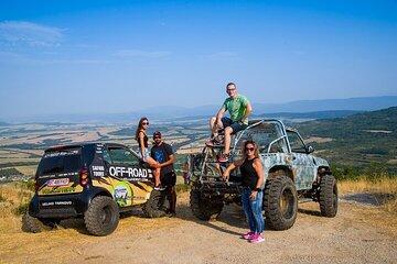 Drive an offroad jeep Daihatsu or Smart for Two