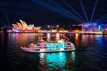 Vivid Sydney Lights and Fireworks Sightseeing Cruise