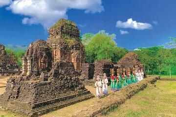 Morning Magic at My Son Explore the Ancient Ruins