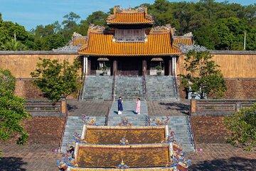 Imperial Heritage Tour: Tombs, Pagodas & the Perfume River cruise