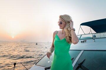 Dubai Marina Sunset Yacht Cruise with BBQ & Drinks