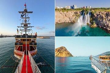 Pirate Boat Trip to Düden Waterfall With Lunch,Transfer