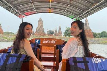 Ayutthaya Private Tour From Bagkok with River Boat and Temples