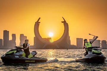 Jet Ski to Skyline with view of Katara