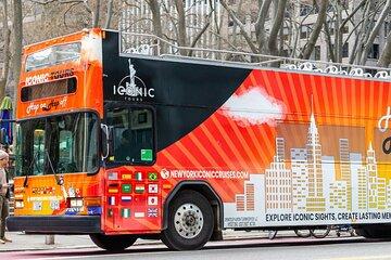 Express Sightseeing Bus Tour with Statue of Liberty Cruise Combo