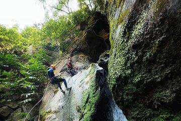 Canyoning Adventure Salto do Cabrito in San Miguel Azores