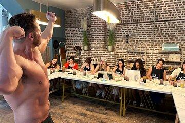 Charleston Champagne Figure Drawing Experience with Male Model