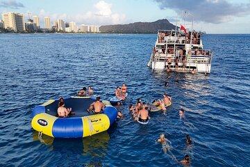 Disco Sunset Party Cruise–DJ, Trampoline, BYOB & Cocktails (18+)