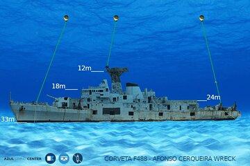 Dive trip Afonso Cerqueira Wreck for certified divers