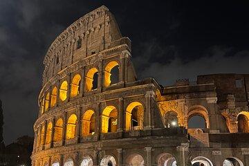 Rome by Night in Golf Cart