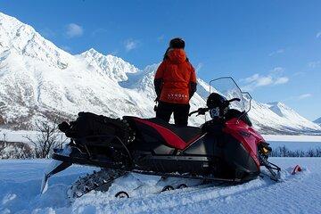Lyngen Alps Snowmobile Adventure with Lunch from Tromsø