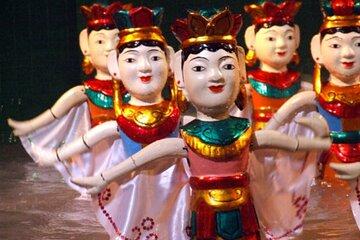 Hanoi Water Puppet Show with Vietnamese Dinner