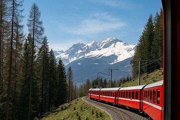 Premium Glacier Express Route Private Tour from Zurich