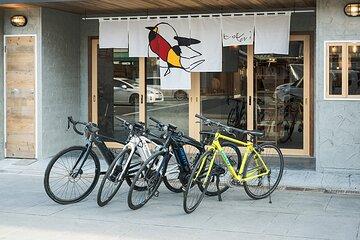 【Rent a bicycle】Udon shop tour with electrically assisted e-bike!Here are some of the best-kept secret udon restaurants recommended by udon taxi drivers!