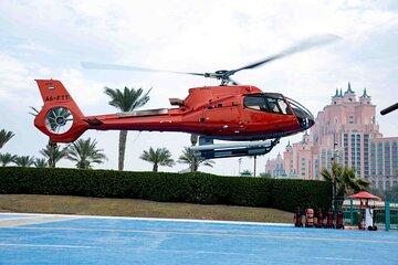 Dubai Helicopter Ride & 4-Hour Deep Sea Fishing Shared Experience