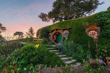 From Hamilton Hobbiton Waitomo Glowworm Caves 1 Day Private Tour