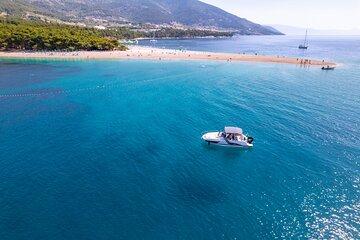 Makarska: 3-Island Golden Horn and Blue Lagoon Speedboat Tour