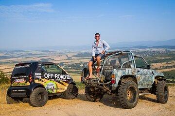Drive an offroad jeep Daihatsu or Smart for Two