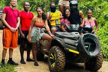 Atv party boat and snorkeling