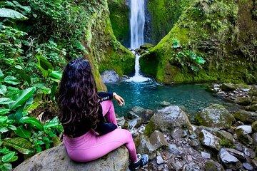 Costa Rica Canyon Waterfall Bajos del Toro