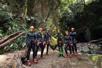 Azores Salto do Cabrito Canyoning Baptism