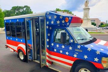 Washington DC Monuments Guided American Minibus Tour(Day&Night)