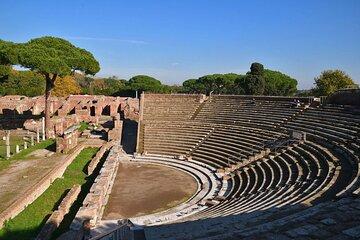 Rome to Ancient Ostia Private Tour with Guide Inside the Ruins
