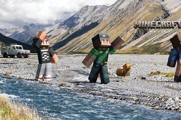 Minecraft Lake Tekapo New Zealand Tour