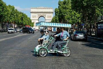 Visit Paris as a family with 4 wheel electric bikes