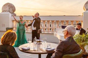 Rome: Rooftop Gourmet Dinner & Opera Performance