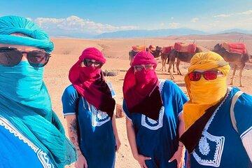 Agafay Desert Quad camel ride and dinner show