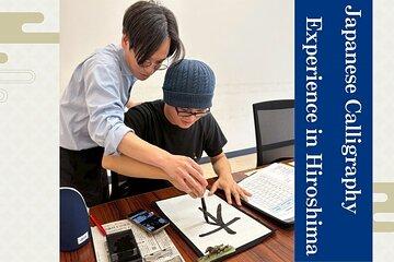 Japanese Calligraphy Experience in Hiroshima