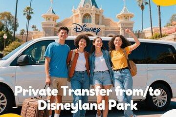 Los Angeles Airport(LAX): Private Transfer to/from Disneyland