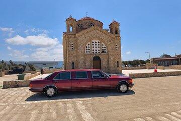 Private Paphos Airport Transfer via Vintage Mercedes