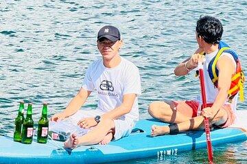 Bali Paddle Board Adventure & Natural Hot Spring at Onsen bali