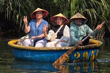 Cam Thanh Basket Boat Tour with Lantern Making in Hoi An