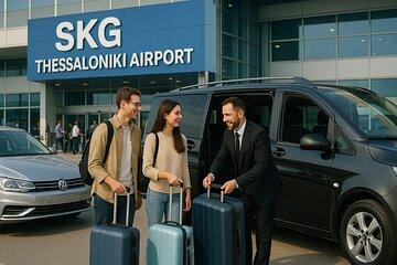 Thessaloniki Airport SKG Private Arrival Transfer