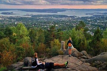 Oslo Fjord Panorama View - Scenic Forest Hike to the Top of Oslo