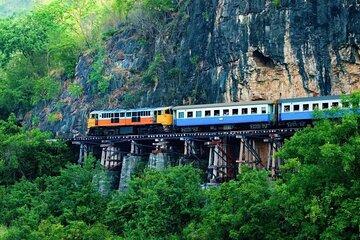 Kanchanaburi Private River Kwai Death Railway and Erawan Falls