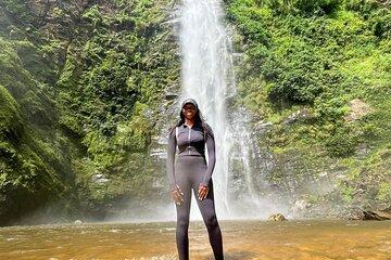Boti falls: Umbrella Rock: Cocoa farm and Aburi Garden Day tour: