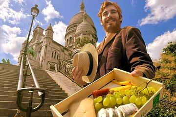 Montmartre Food Tour led by a Van Gogh Live Performer