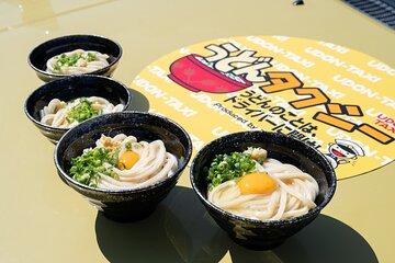 【Rent a bicycle】Udon shop tour with electrically assisted e-bike!Here are some of the best-kept secret udon restaurants recommended by udon taxi drivers!