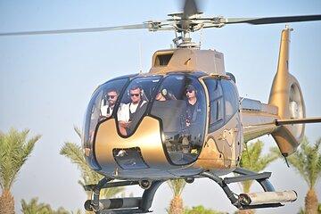 Dubai Helicopter Ride & 4-Hour Deep Sea Fishing Shared Experience
